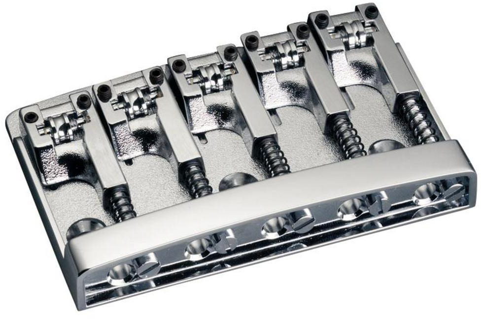 SCHALLER  BASS BRIDGE 3D5  BAIXO 5 CORDAS  CROME